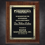 Aberdeen Walnut Plaque 8
